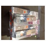 Pallet with assorted 35 cases of Flooring customer returns see pictures
