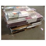 Pallet with assorted 35 cases of Flooring customer returns see pictures