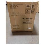 Husky Regular Duty Welded 24-Gauge Steel 2-Door Garage Base Cabinet in Black (24 in. W x 33 in. H x 16 in. D) not used see pictures