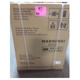 Husky Regular Duty Welded 24-Gauge Steel 2-Door Garage Base Cabinet in Black (24 in. W x 33 in. H x 16 in. D) not used see pictures