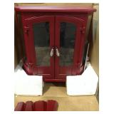 25in. 5 Sided Infrared Electric Stove-Red open box customer return see pictures