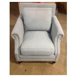 Gray Linen Arm Chair see pictures