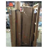 Pallet with assorted furniture and Home Decor Items some missing pieces see pictures