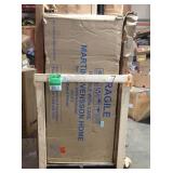 Pallet with assorted furniture and Home Decor Items some missing pieces see pictures
