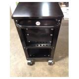 Husky 33 in. W 4-Drawer Mechanics Tool Utility Cart in Gloss Black customer returns see pictures