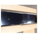 Husky Ready-to-Assemble 24-Gauge Steel Freestanding Garage Cabinet in Black (36 in. W x 72 in. H x 18 in. D) damaged/Scratched  see pictures