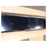 Husky Ready-to-Assemble 24-Gauge Steel Freestanding Garage Cabinet in Black (36 in. W x 72 in. H x 18 in. D) damaged/Scratched  see pictures