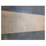Husky Ready-to-Assemble 6 ft. Adjustable Height Solid Wood Top Workbench in Black not used