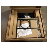 Hampton Bay Crossridge 50,000 BTU Antique Bronze Finish Gas Fire Pit open box not used