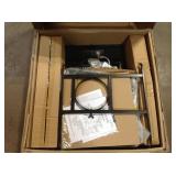 Hampton Bay Crossridge 50,000 BTU Antique Bronze Finish Gas Fire Pit open box not used