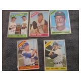 5. 1966 Topps Baseball Cards...