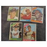 5. 1966 Topps Baseball Cards...