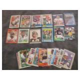 8. 25 Football Star Cards...