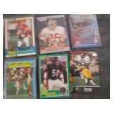 8. 25 Football Star Cards...