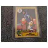 19. 1987 Topps Bo Jackson Rookie Ca...