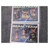 30. 1992 Topps Beam Team Cards...