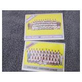 35. 5 1966 Topps Team Cards...
