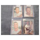 38. 4 1962 Topps Cards...