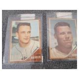 38. 4 1962 Topps Cards...