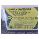 43. 1989 Topps Barry Sanders Rookie...
