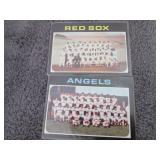 54. 5 1971 Topps Team Cards...