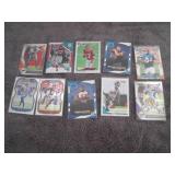 63. 10 Football Rookie Cards...