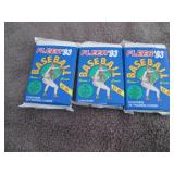 65. 3 1993 Fleer Baseball Jumbo Pac...