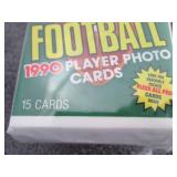 77. 9-1990 Fleer Football Packs...