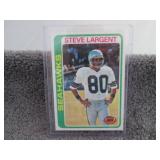 96. 1978 Topps Steve Largent Card...