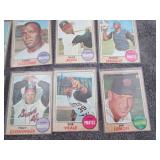 108. 1968 Topps Baseball Cards...