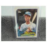 112. 1989 Topps Ken Griffey JR Rook...
