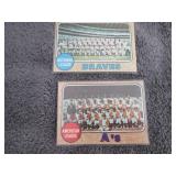 125. 4 1968 Topps Team Cards...