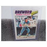 127. 1977 Topps Robin Yount Card...
