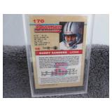136. 1992 Bowman Barry Sanders Card...