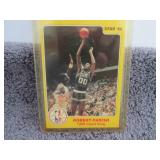 162. 1986 Star Robert Parish Card...