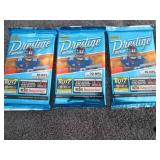 168. 3 2021 Panini Prestige Packs...