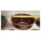Red Wing Village Green Oven Ware with 4 Additional Pieces