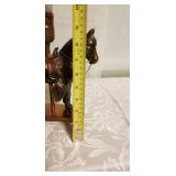 Vintage Figural Copper Horse Table Lamp