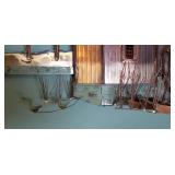Large Vintage Metal Wall Art ~ Water Mill