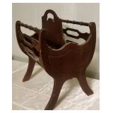 Vintage Magazine Newspaper Stand Rack