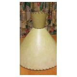 Atomic Lime Green Fiberglass Lamp Shade