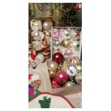 Vintage Christmas Holiday Decorations and Ornaments