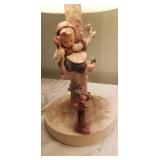 Goebel Hummel Table Lamps 44/A & B plus Hummel Figurines