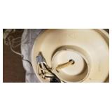 Goebel Hummel Table Lamps 44/A & B plus Hummel Figurines