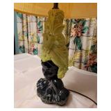 MCM Nubian Female Bust Lamp