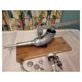 Amazing Vintage Sausage Making Kit