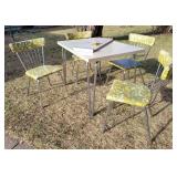 Amazing MCM Kitchen Table Set by Daystrom Furniture