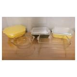 Vintage Pyrex Glass Bakeware Set