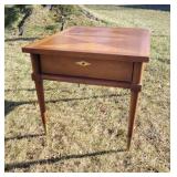 MCM Vintage Inlaid Accent Table by American of Martinsville