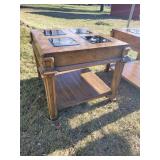 MCM Glass Pane Side Tables